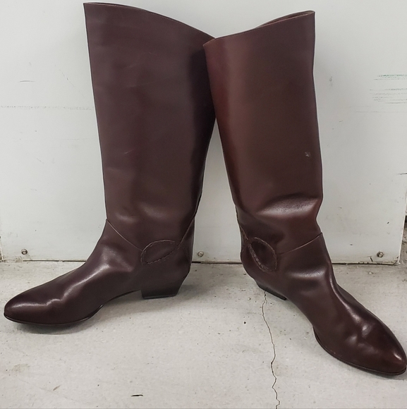 Giani Bernini Italian Leather Equestrian Boots. Made in Italy - Picture 2 of 16